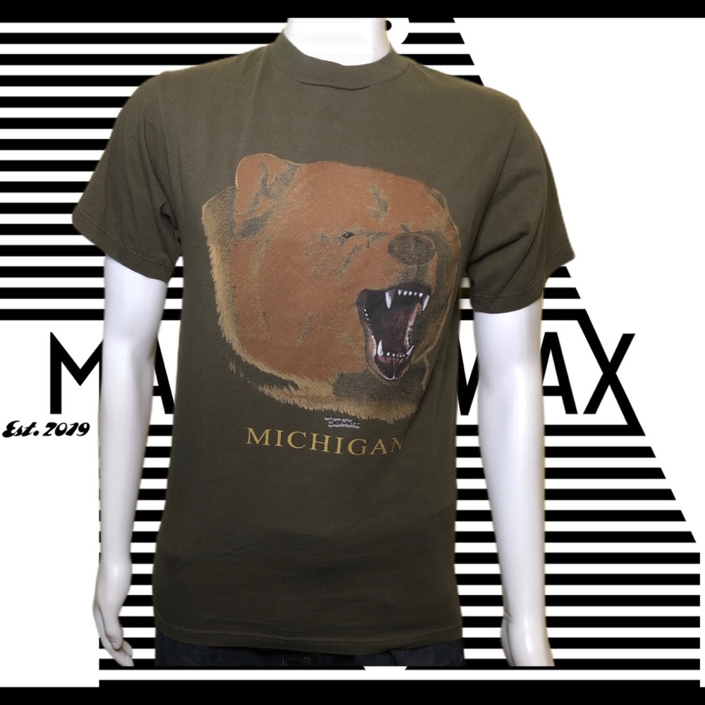 Vintage Bear Michigan t shirt